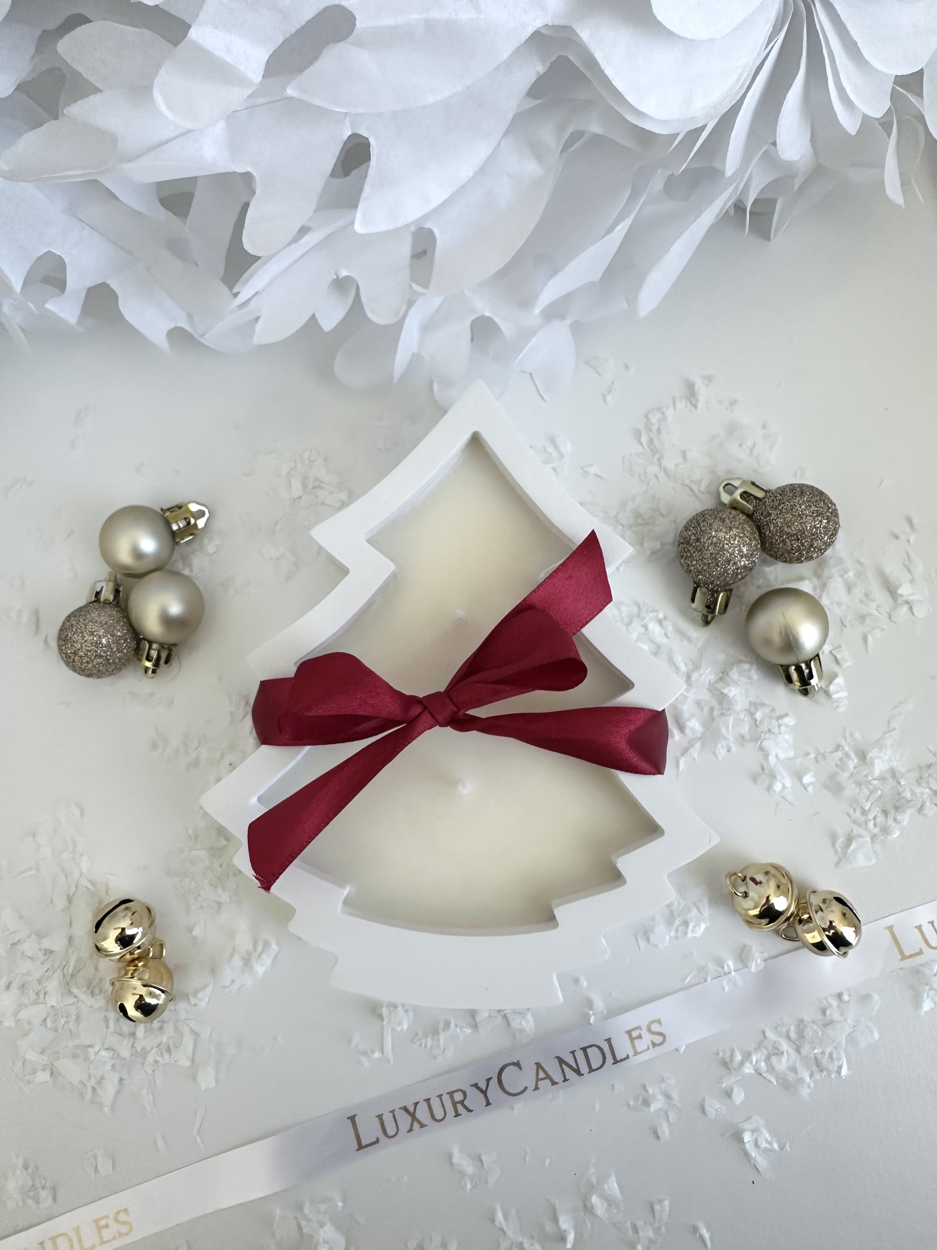Vianočný stromček s mašličkou