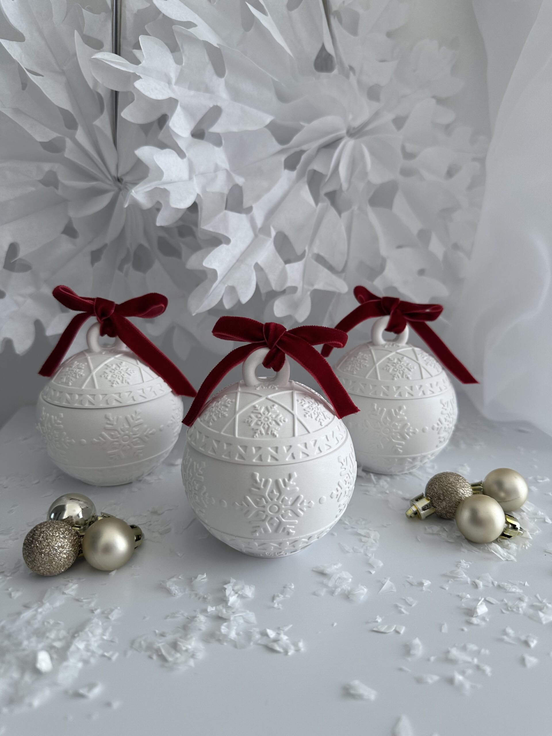 Vianočná guľa vločka – Obrázok 3