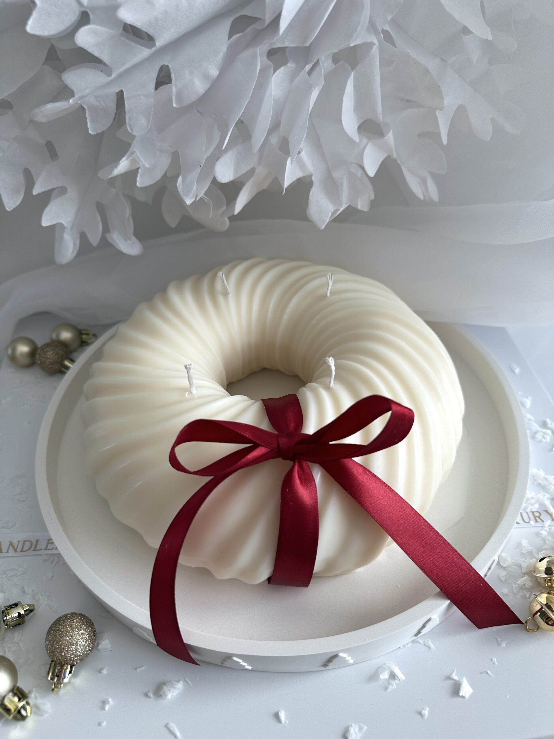 Adventný veniec s podtáckou – Obrázok 2