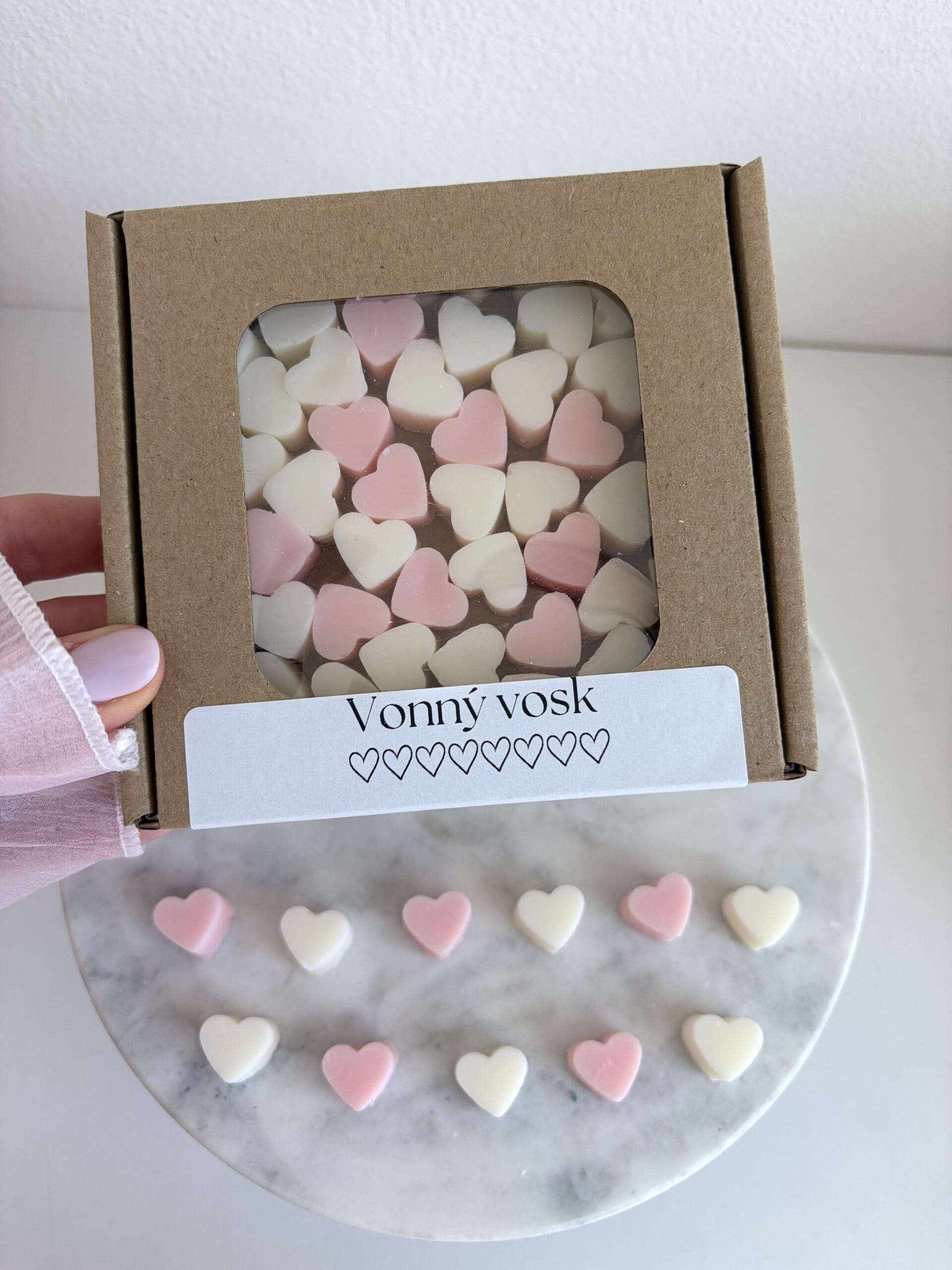 Vonný vosk Srdiečko - mix – Obrázok 2
