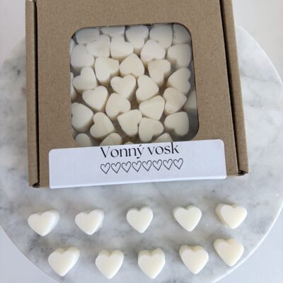 Vonný vosk Srdiečko - prírodná
