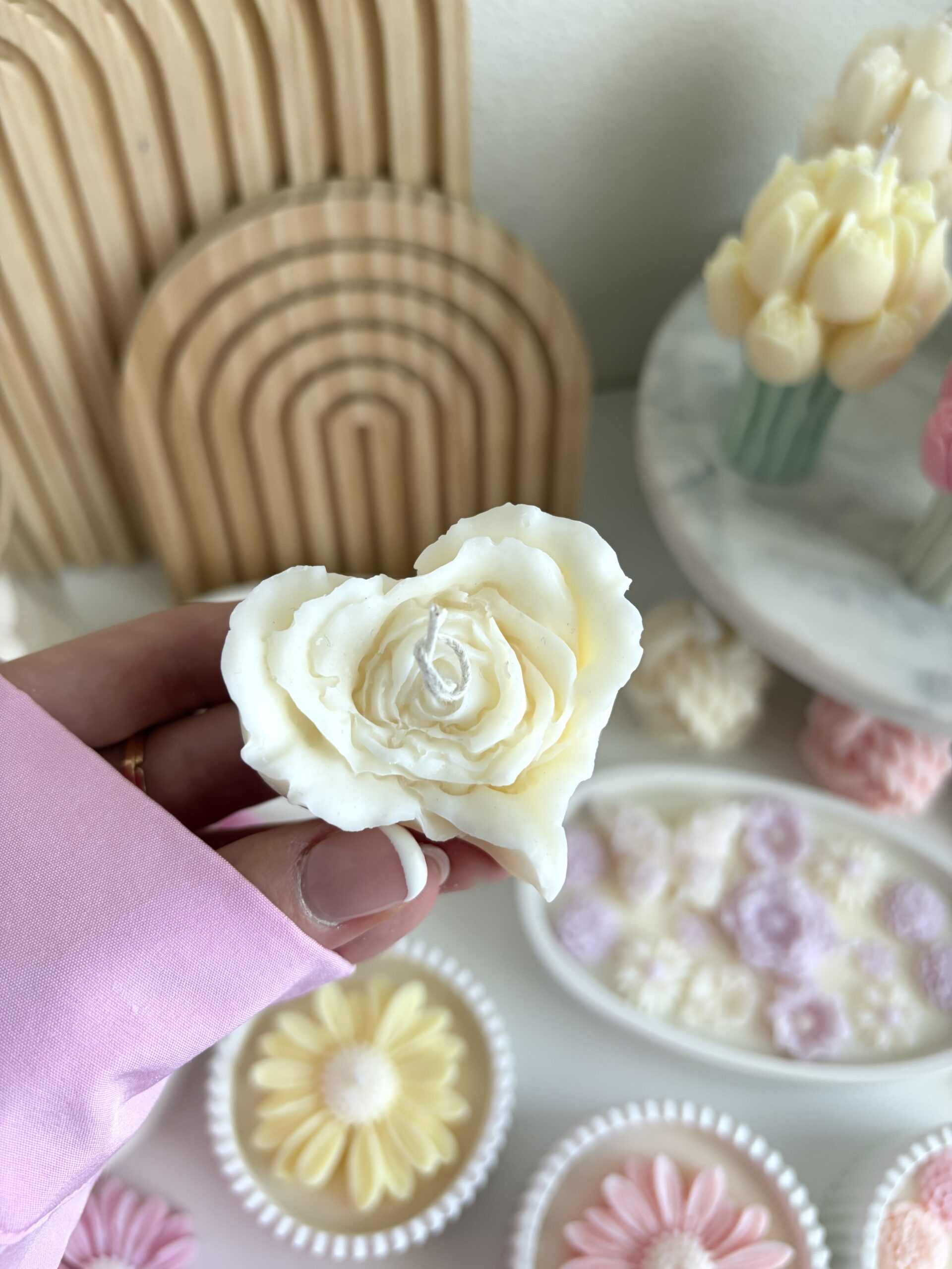 Jarné lupienkové srdce – Obrázok 4