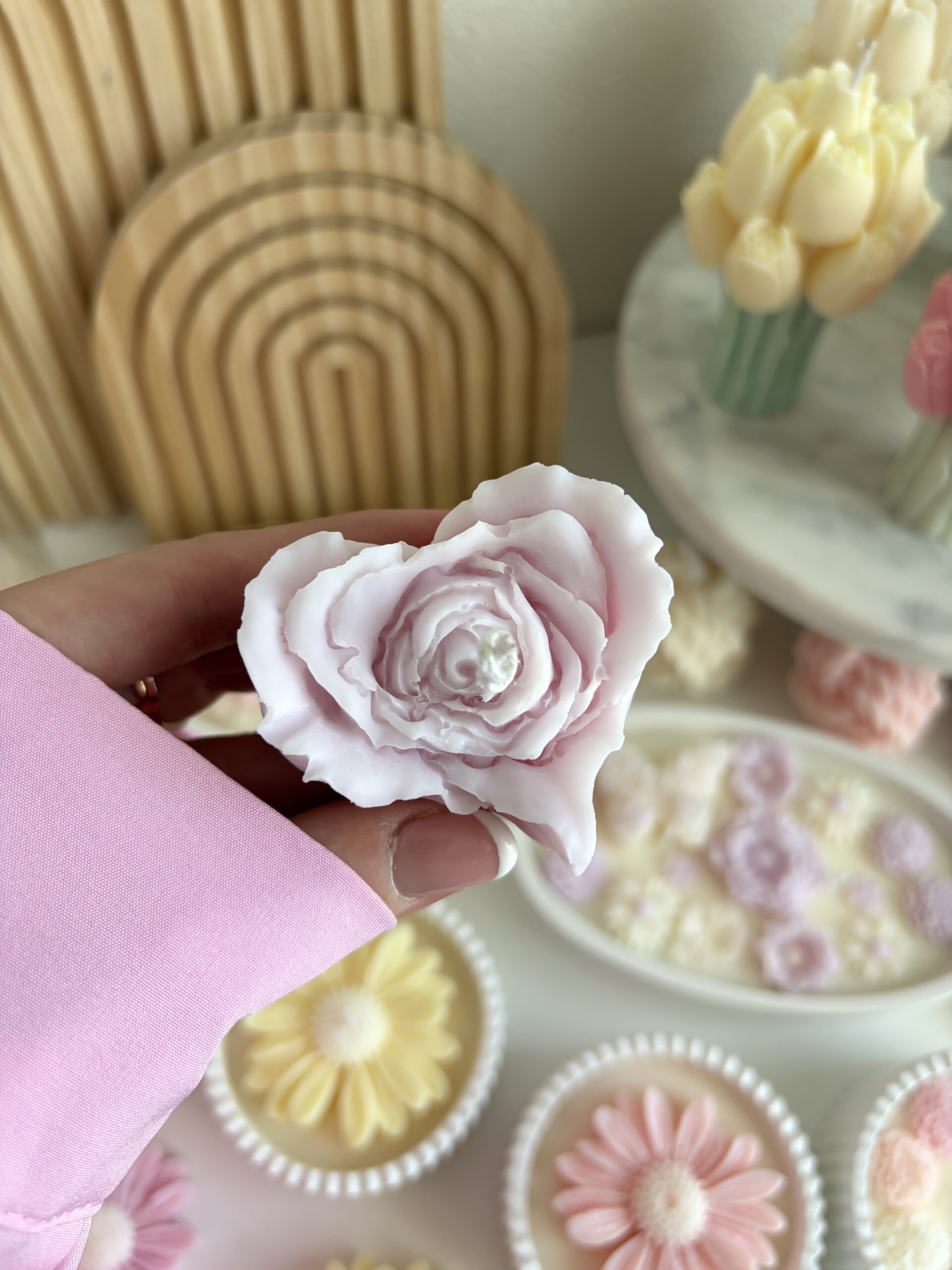 Jarné lupienkové srdce – Obrázok 3