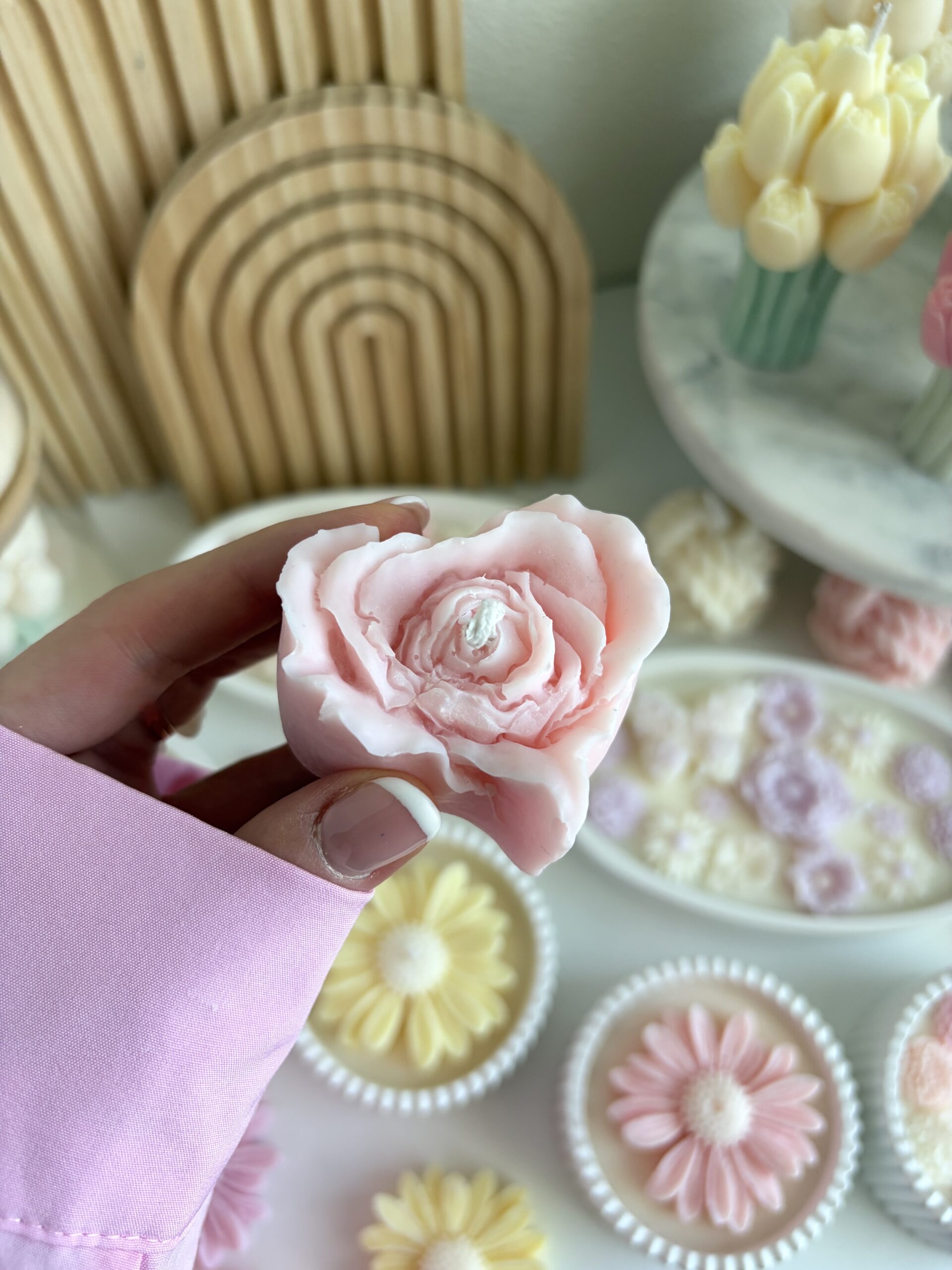 Jarné lupienkové srdce – Obrázok 2