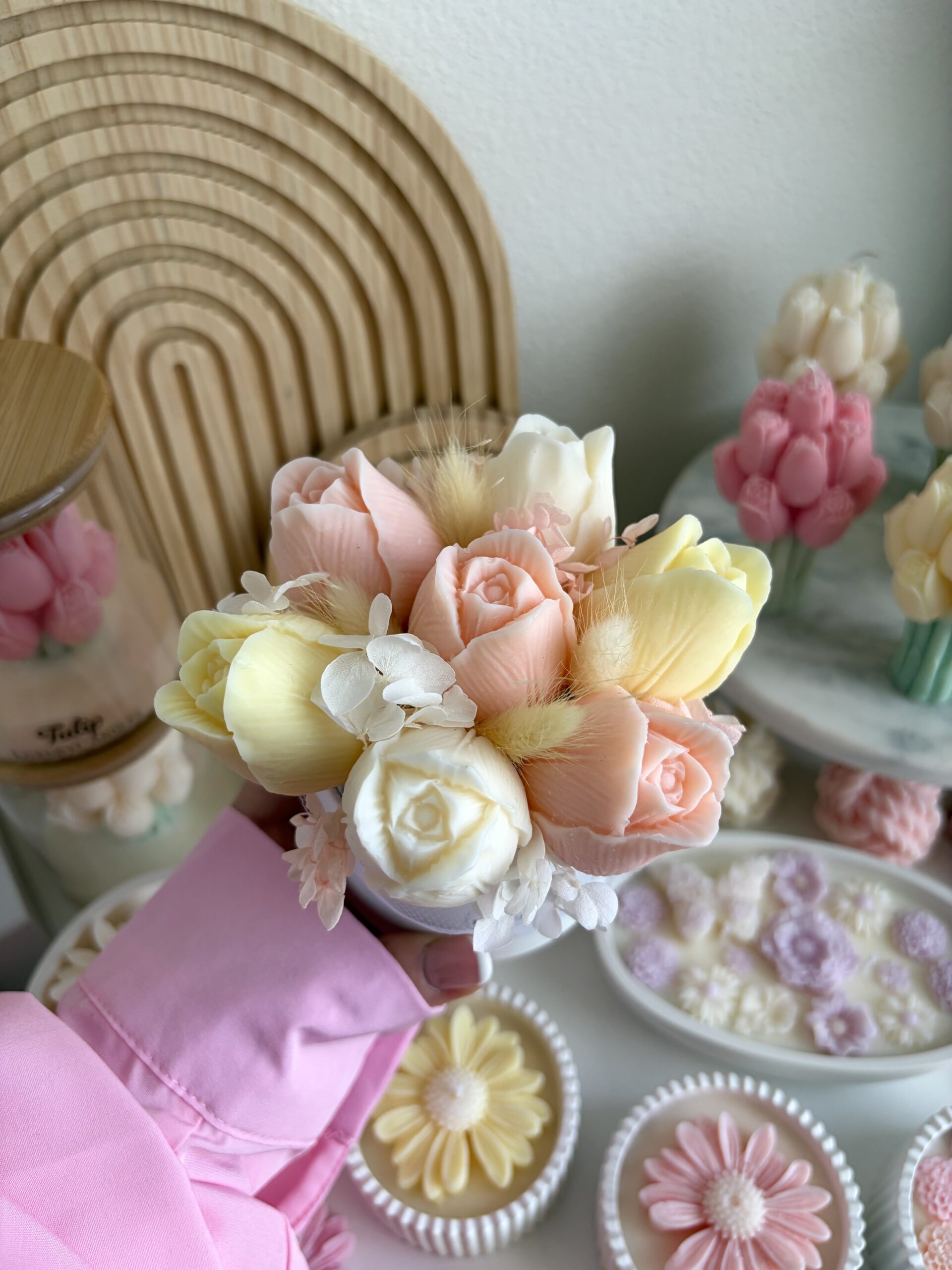 Minibox Tulip - lososová – Obrázok 2