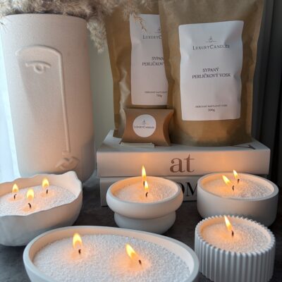 Sypaný perličkový vosk